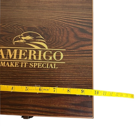 Whiskey Stones Gift Set - 8 Metal Ice Cubes 2 Glasses 2 Slate Coasters Bar Drink - Picture 7 of 7